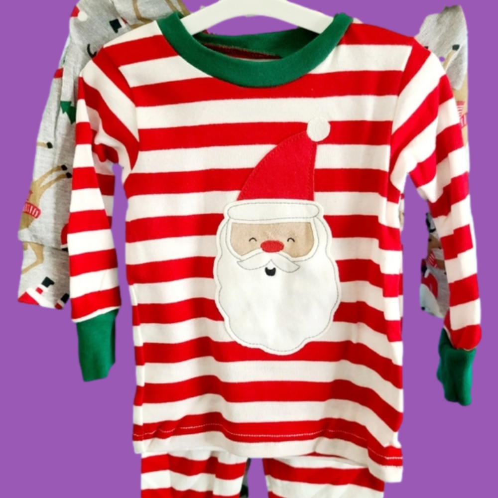 9mo Carter's Baby Christmas Pjs 4pc Set